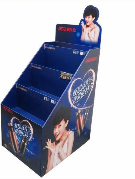 Promotional Colorful Cardboard Display Stand Made of High Quality Cardboard